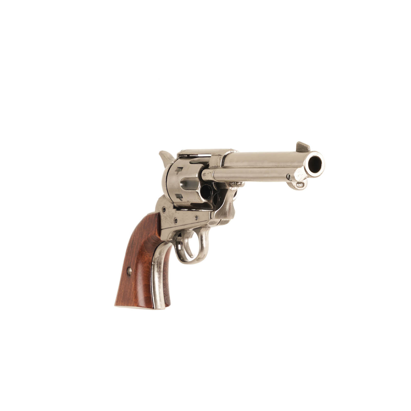 black replica fast draw pistol front view