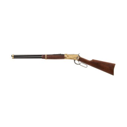 47-1063-LX-Replica-Old-West-Rifle-Brass-X left view