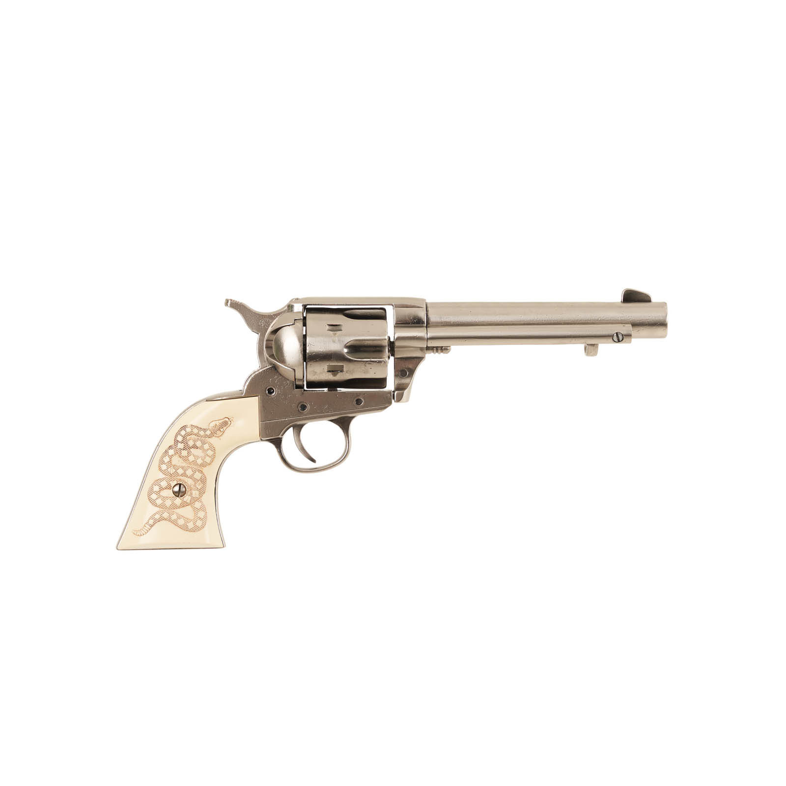 replica 45 peacemaker revolver right view