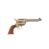brass replica 45 peacemaker revolver right view