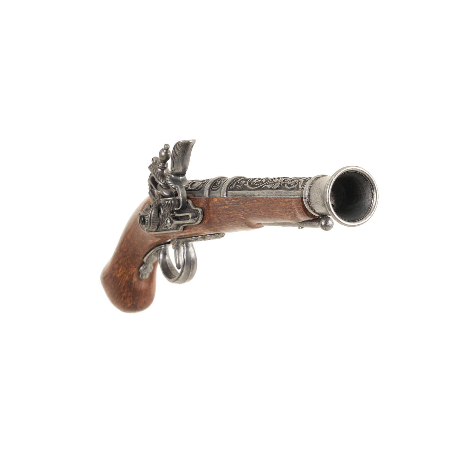 non firing replica pirate flintlock gun front view