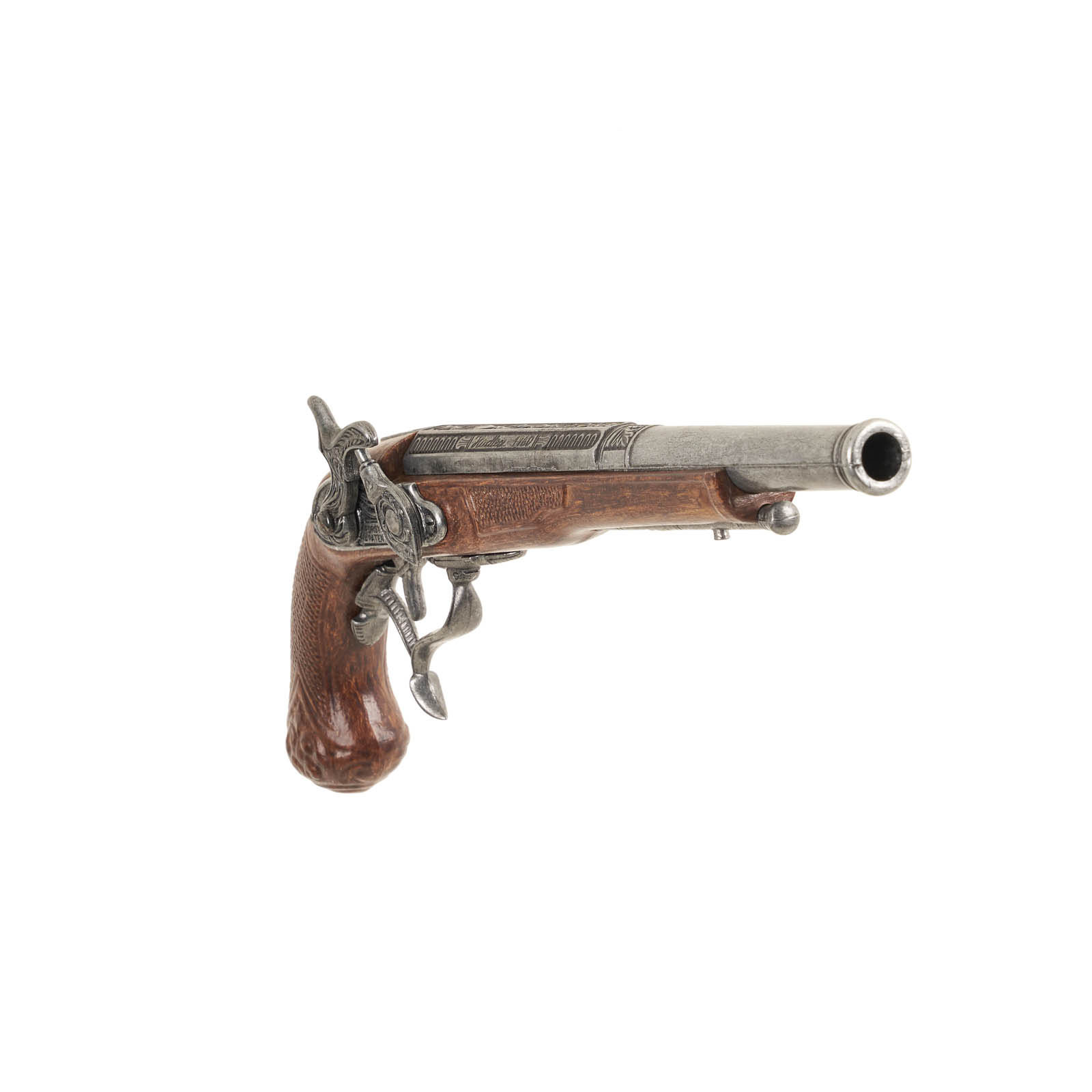 replica pirate percussion pistol front view