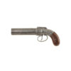 1837 pepperbox revolver replica left view