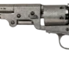 Left hand view of model 1851 navy revolver gray