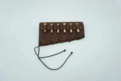 brown gun holster with strings