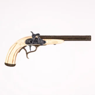 Right side of Non-Firing-Replica Deluxe French Flintlock Pistol