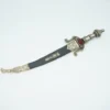 Top view toledo dagger in embellished sheath